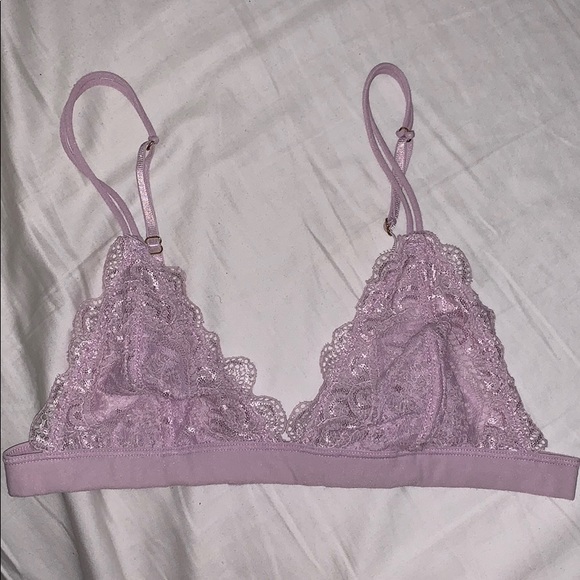 Urban Outfitters Other - Urban Outfitters lavender lace bralette size S